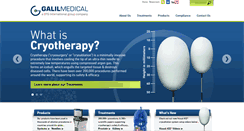 Desktop Screenshot of galilmedical.com
